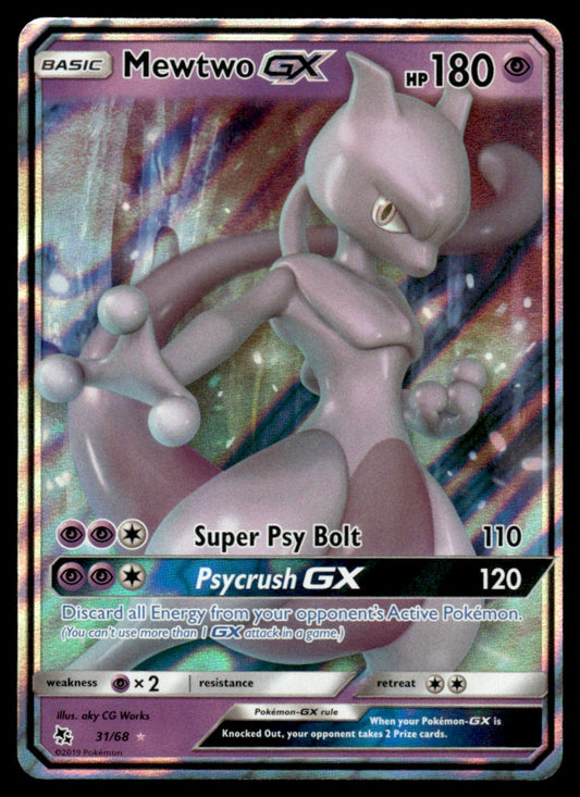 NM Mewtwo-GX 31 - Hidden Fates
