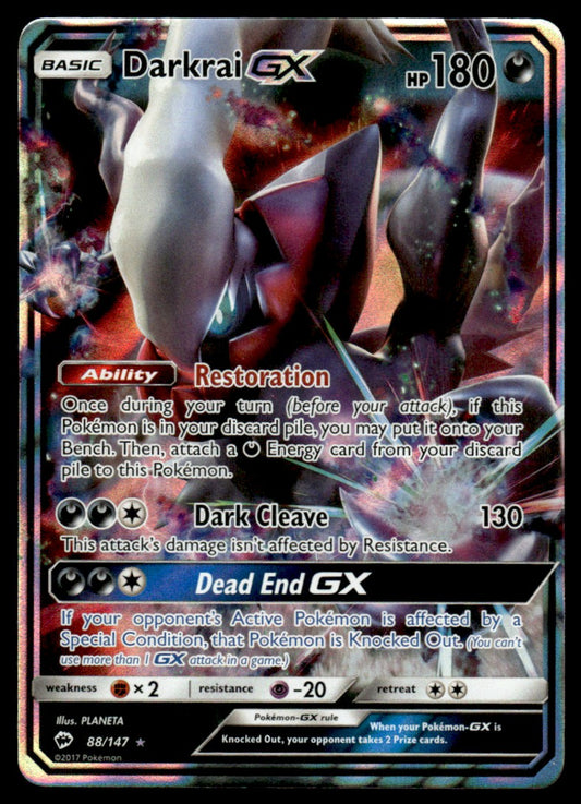 Darkrai-GX - NM - 88 - Burning Shadows