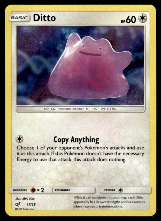 Ditto Holo 17 - Detective Pikachu
