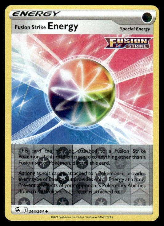Fusion Strike Energy 244/264 Reverse - Fusion Strike - Sword & Shield
