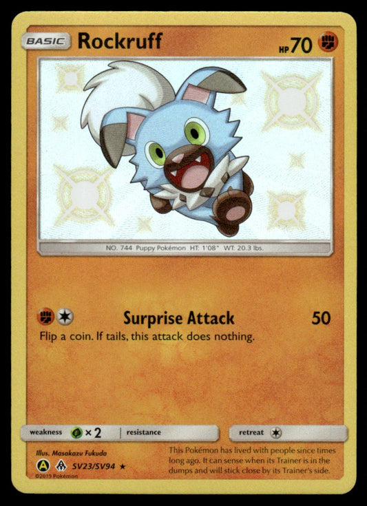 NM Rockruff SV23 - Forbidden Light
