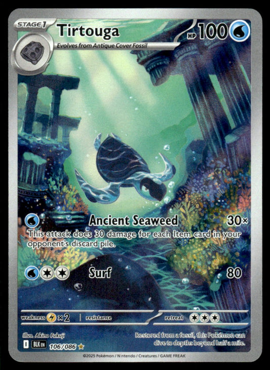 Tirtouga 106/086 - Black Bolt - Scarlet & Violet