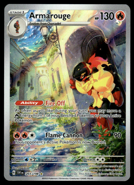 Armarouge 203/198 - Scarlet & Violet Base Set - Scarlet & Violet