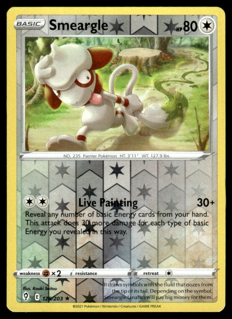 Smeargle 128/203 Reverse - Evolving Skies - Sword & Shield