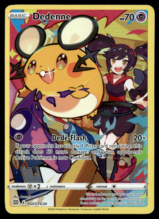 Dedenne TG07/TG30 - Brilliant Stars - Trainer Gallery - Sword & Shield
