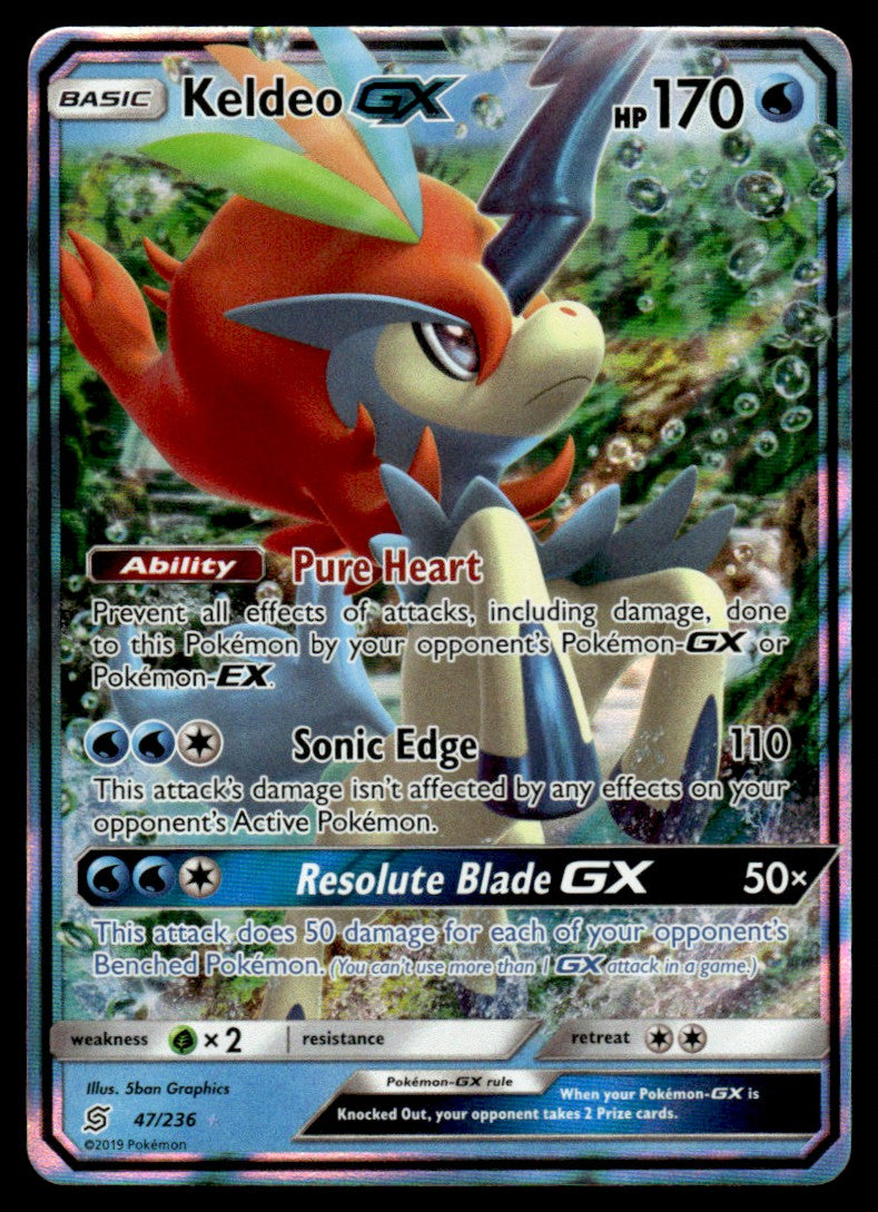 Keldeo-GX - NM - 47 - Unified Minds