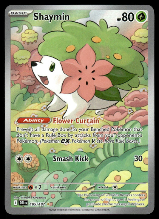 Shaymin 185/182 - Destined Rivals - Scarlet & Violet