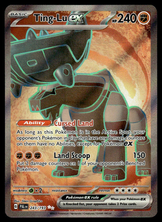 Ting-Lu ex 243/193 - Paldea Evolved - Scarlet & Violet
