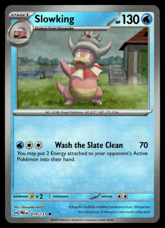 Slowking (Master Ball Pattern) 019/131 - Prismatic Evolutions - Scarlet & Violet
