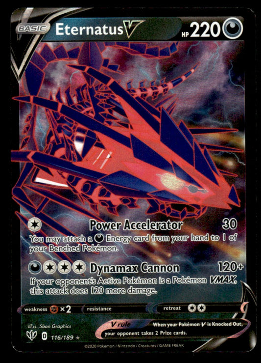 Eternatus V 116/189 - Darkness Ablaze - Sword & Shield
