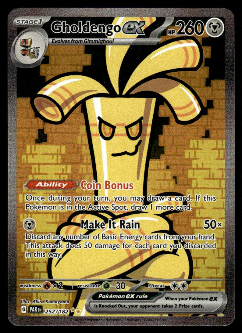 Gholdengo ex 252 - Paradox Rift - Scarlet & Violet
