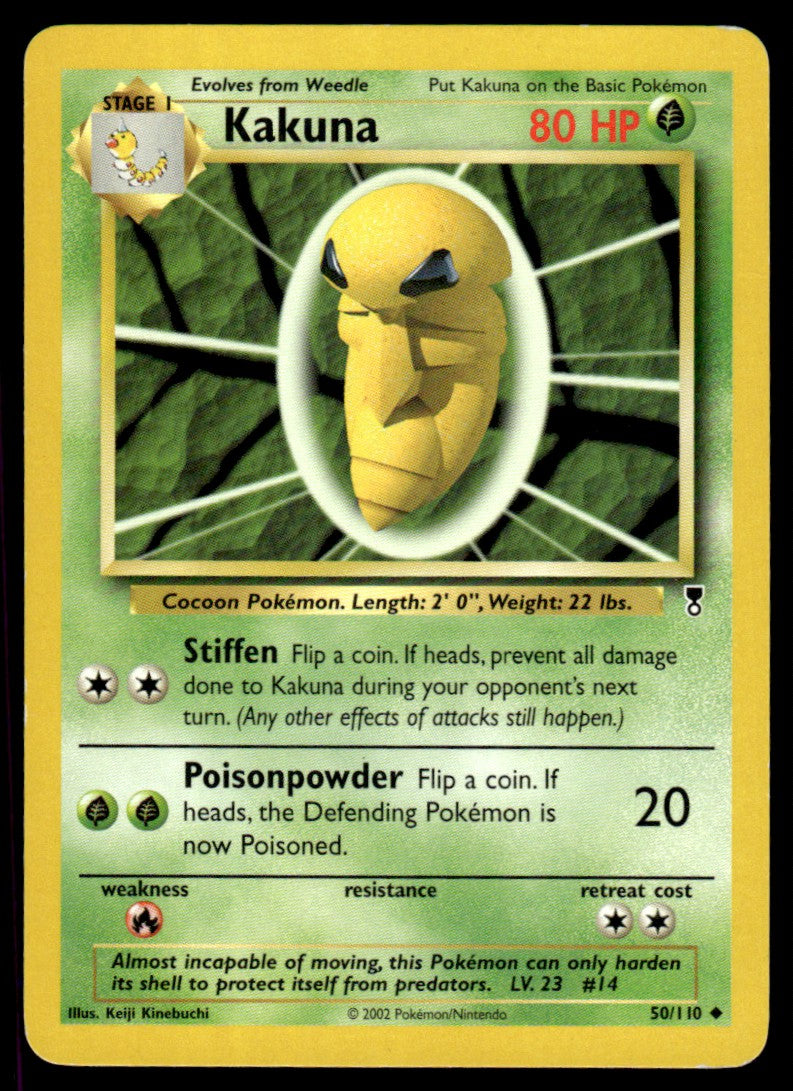 LP Kakuna 50 No Holo - Legendary Collection