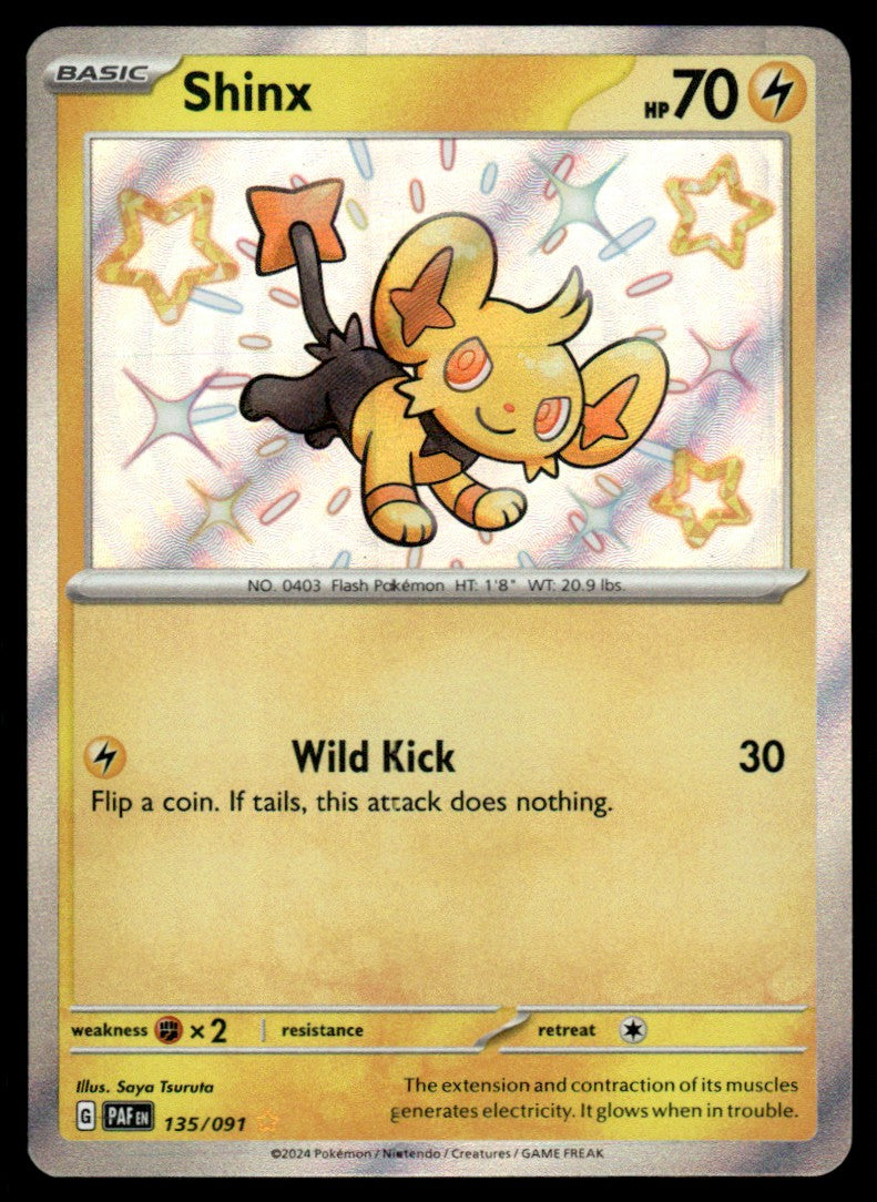 Shinx 135/091 - Paldean Fates - Scarlet & Violet