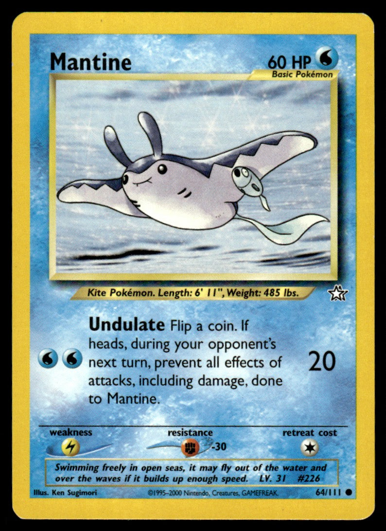 LP Mantine 64 No Holo - Neo Genesis