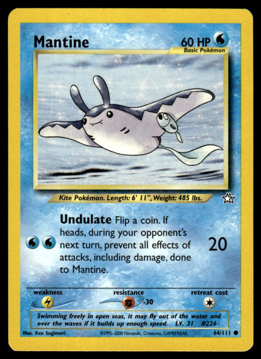 LP Mantine 64 No Holo - Neo Genesis