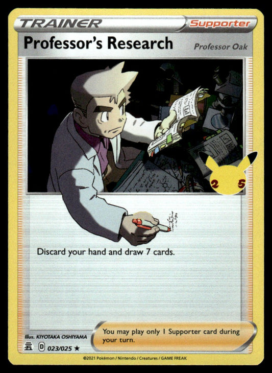 Professor’s Research 023/025 Holo - Celebrations - Sword & Shield