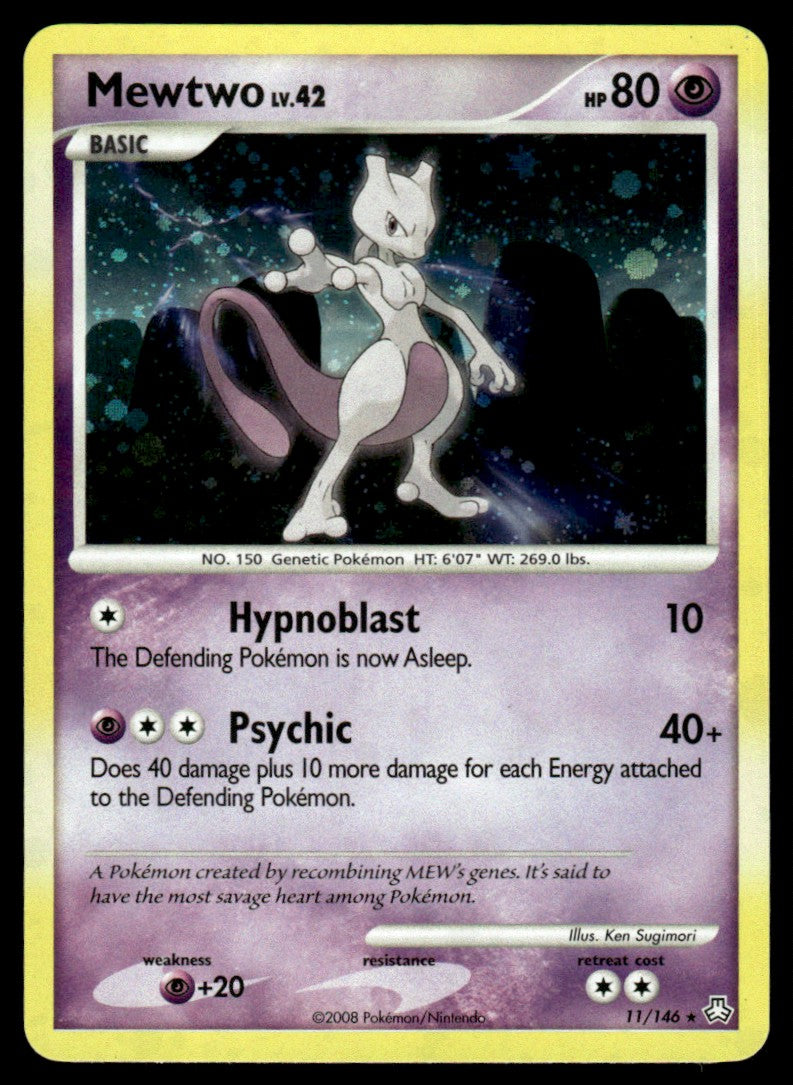 NM - Mewtwo 11 - Holo - Legends Awakened