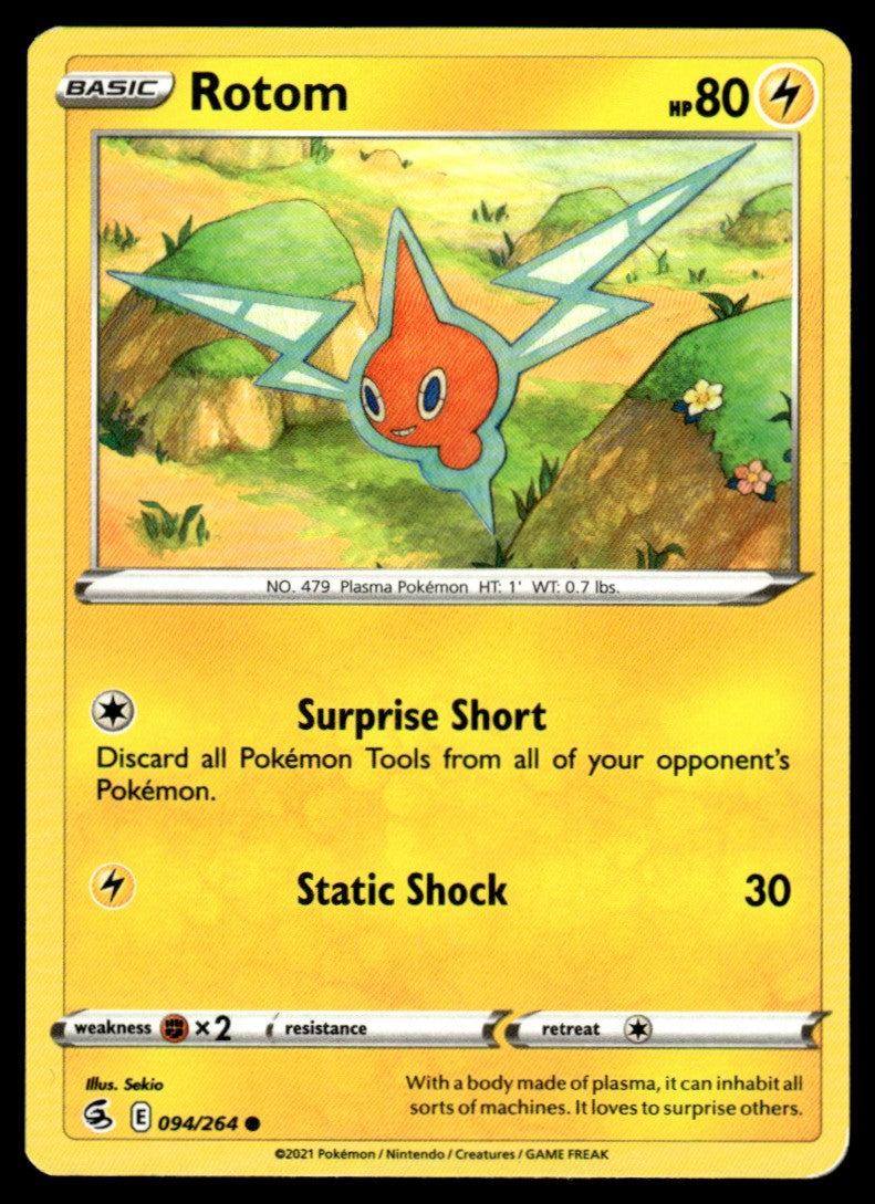 Rotom 094/264 Comun - Fusion Strike - Sword & Shield