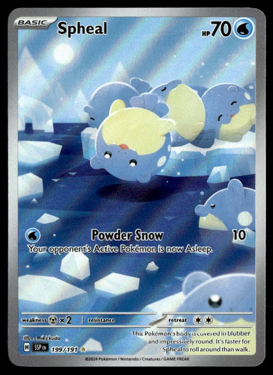 Spheal 199/191 - Surging Sparks - Scarlet & Violet