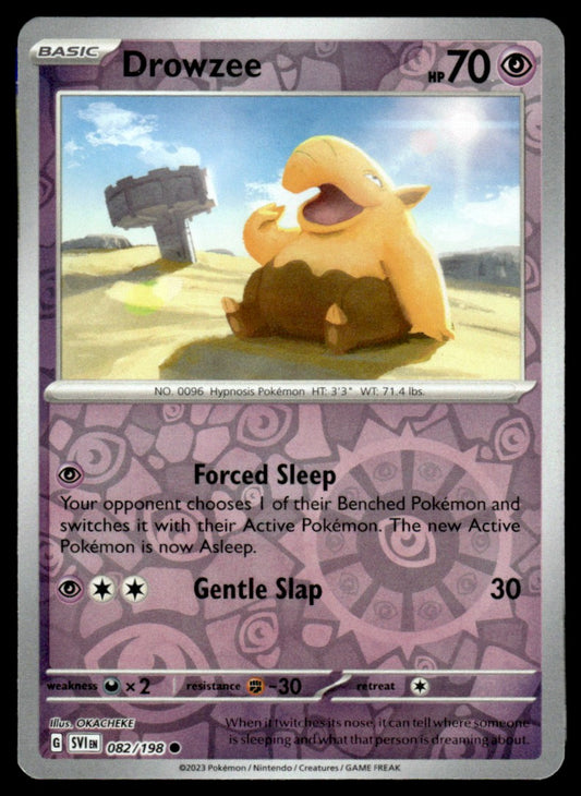 Drowzee 082/198 Reverse - Scarlet & Violet Base Set - Scarlet & Violet