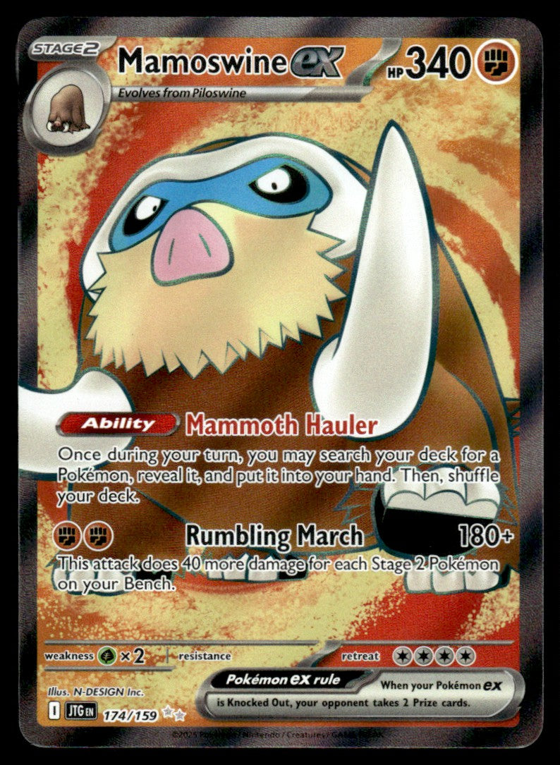 Mamoswine ex 174/159 - Journey Together - Scarlet & Violet