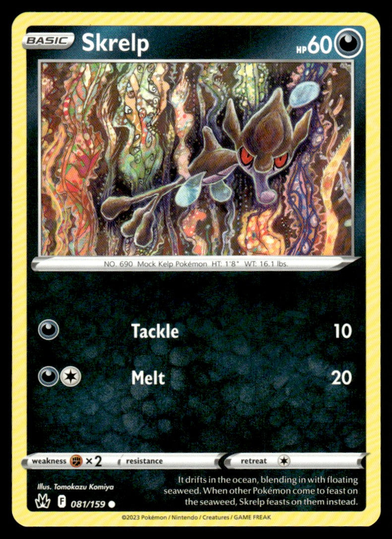 Skrelp 081/159 Comun - Crown Zenith - Sword & Shield