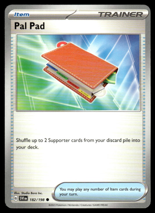 Pal Pad 182/198 Comun - Scarlet & Violet Base Set - Scarlet & Violet