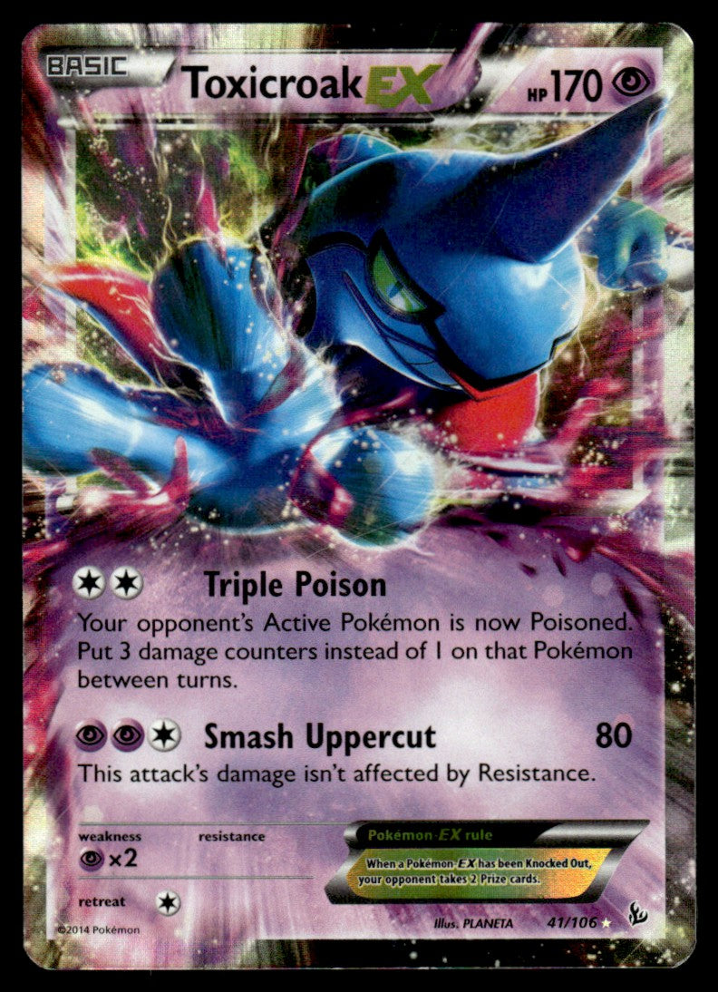 Toxicroak-EX - LP - 41 - Flashfire