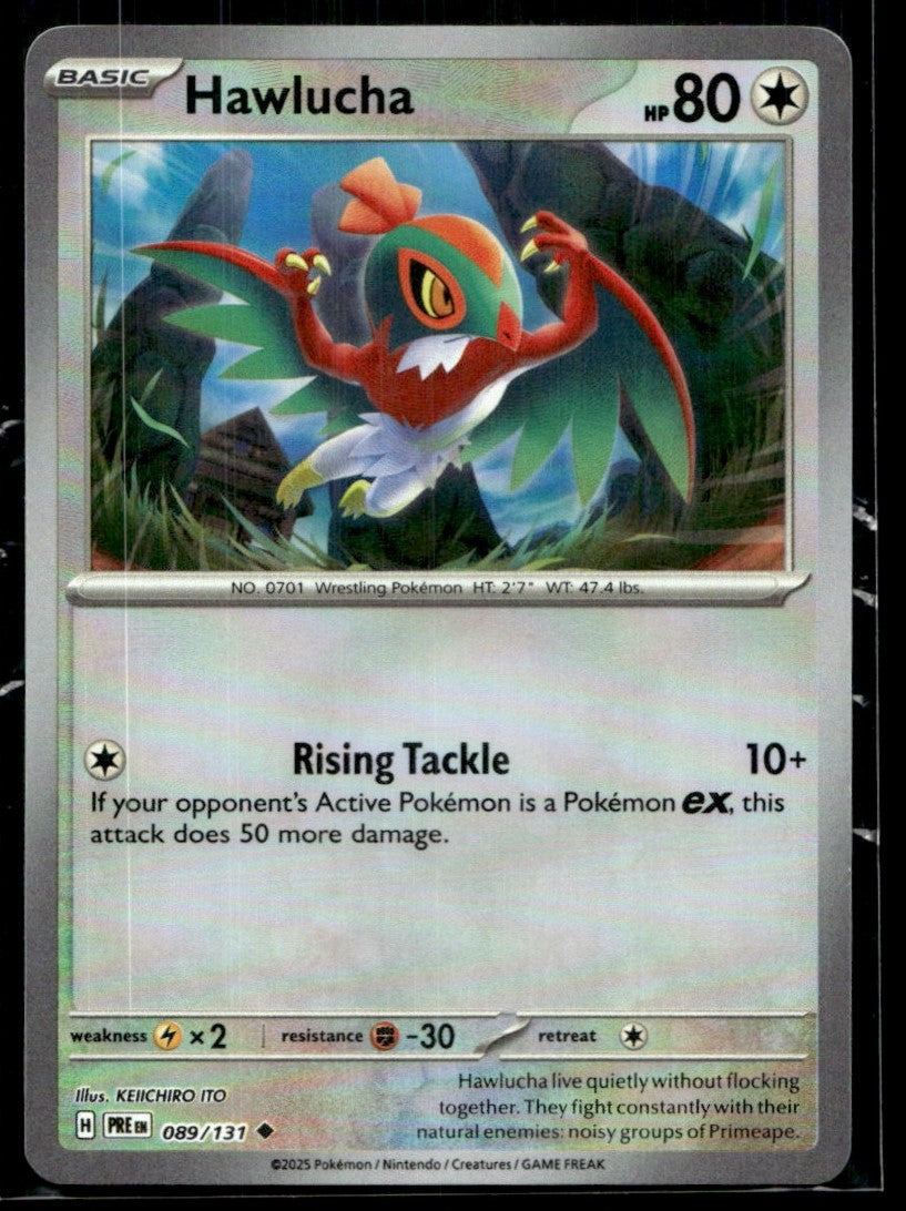 Hawlucha (Master Ball Pattern) 089/131 - Prismatic Evolutions - Scarlet & Violet