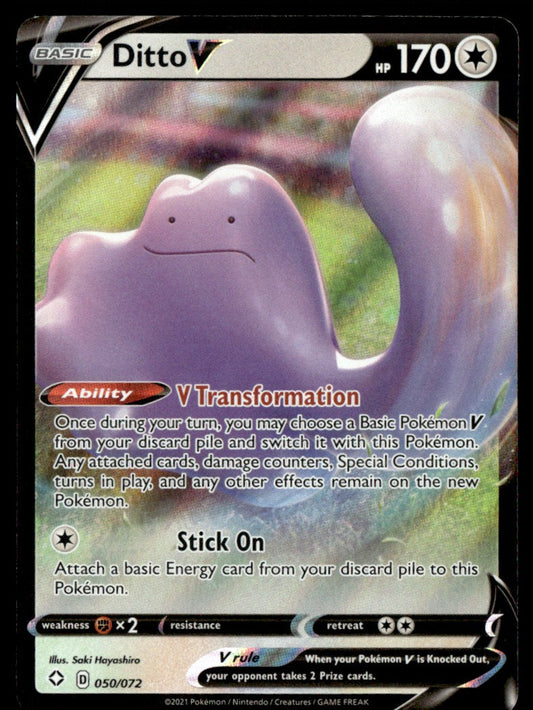 Ditto V 050/072 - Shining Fates - Sword & Shield