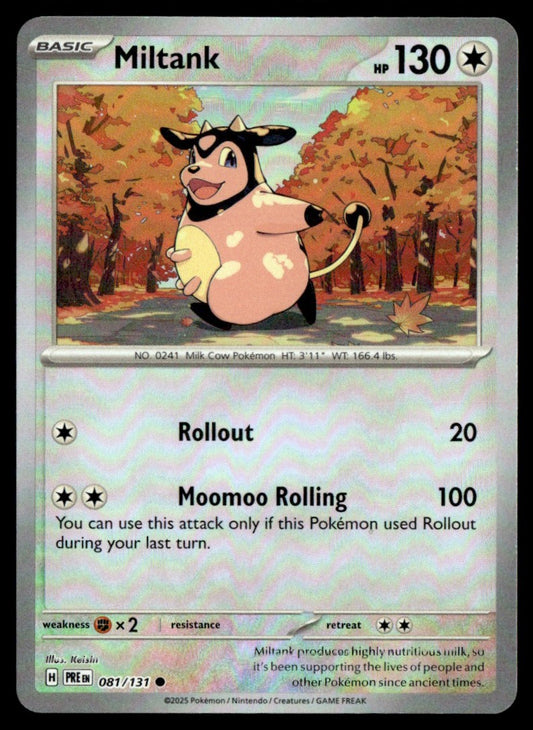 Miltank (Poke Ball Pattern) 081/131 - Prismatic Evolutions - Scarlet & Violet
