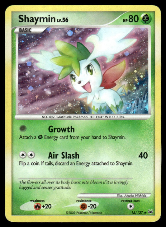LP - Shaymin (Cosmo Holo) 15 - Holo - Platinum