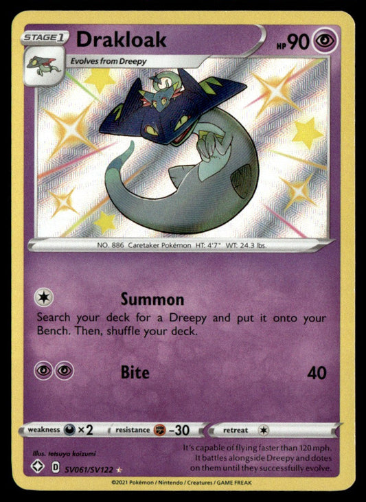 Drakloak SV061/SV122 - Shining Fates - Sword & Shield