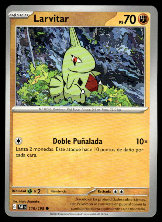 Larvitar 110/193 Comun - Paldea Evolved - Scarlet & Violet