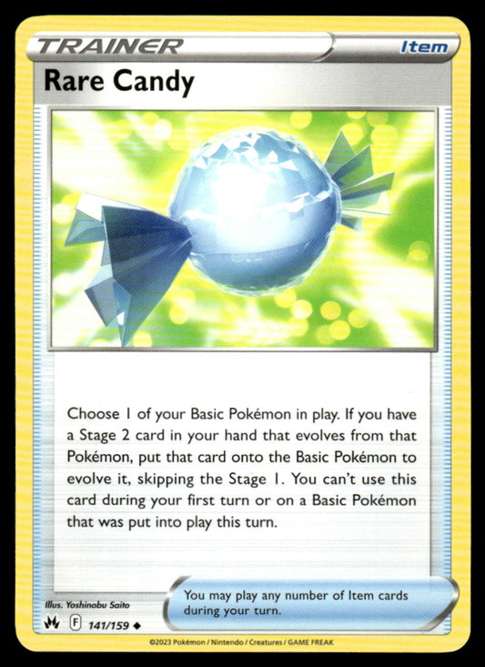 Rare Candy 141/159 Uncomon - Crown Zenith - Sword & Shield
