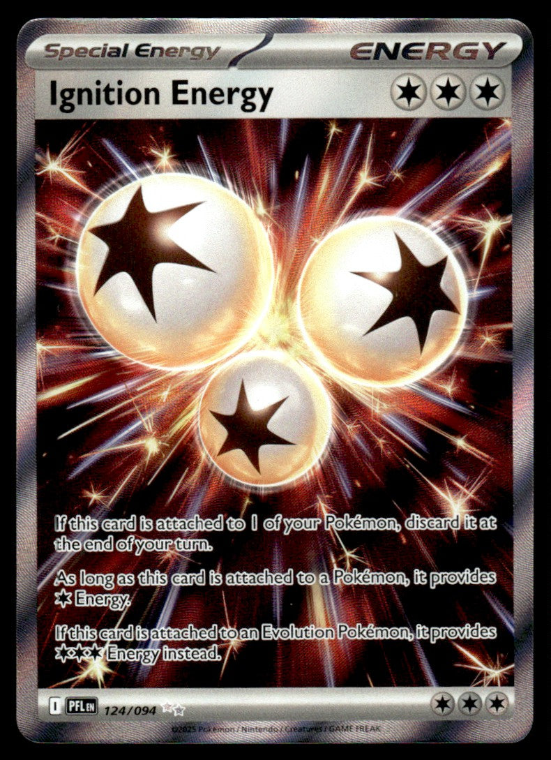 Ignition Energy 124 - Phantasmal Flames - Mega Evolution
