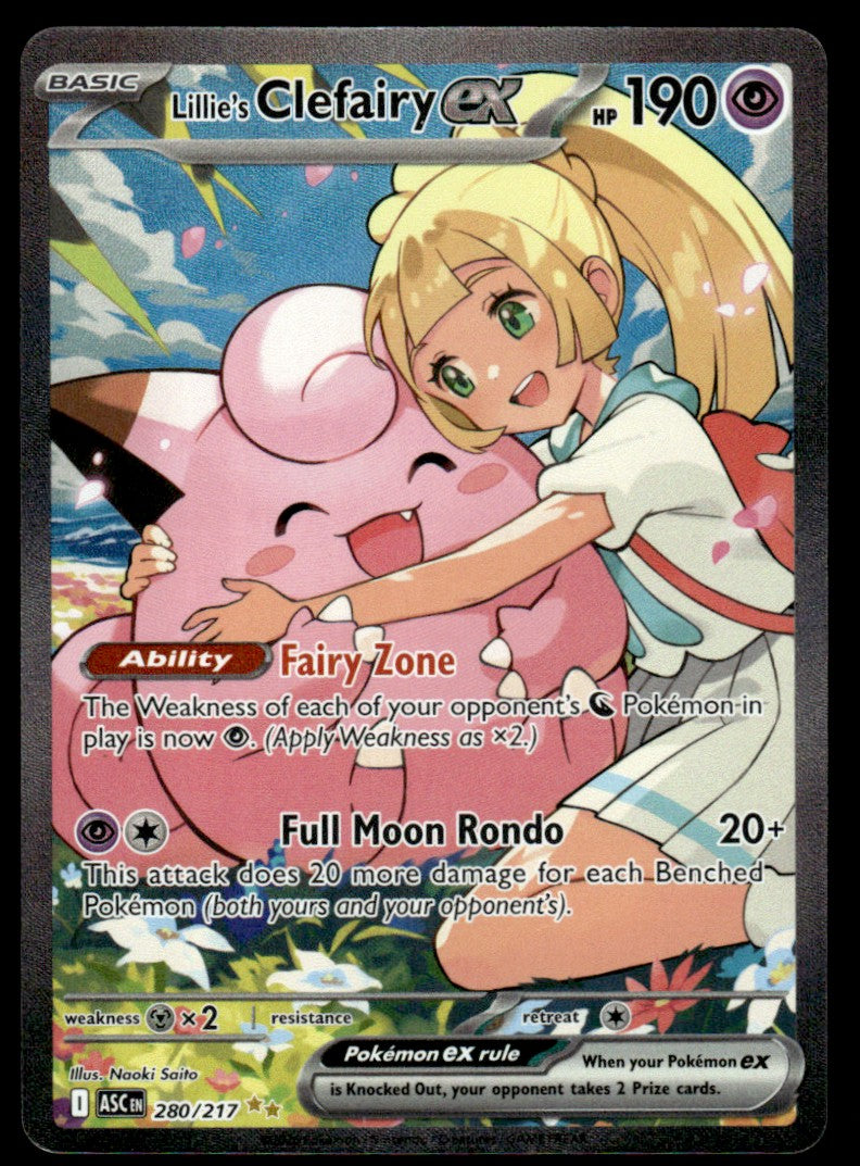 Lillie's Clefairy ex 280/217 - Ascended Heroes - Mega Evolution