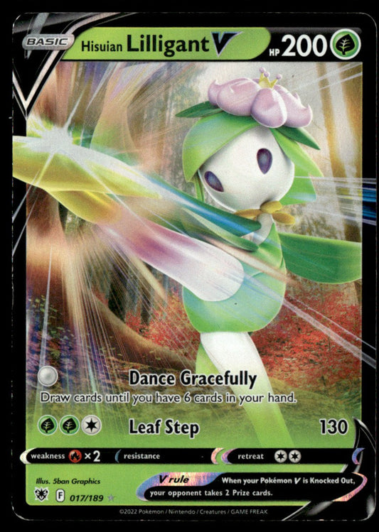 Hisuian Lilligant V 017/189 - Astral Radiance - Sword & Shield