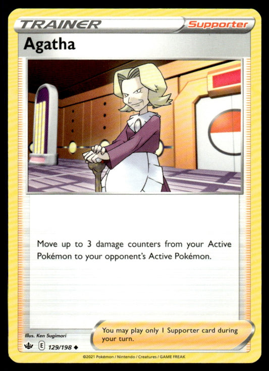 Agatha 129/198 Uncomon - Chilling Reign - Sword & Shield