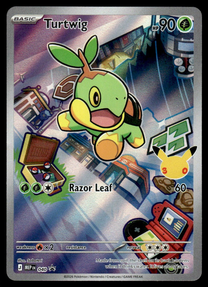 Turtwig 040/PRME - Mega Evolution Promo - Mega Evolution