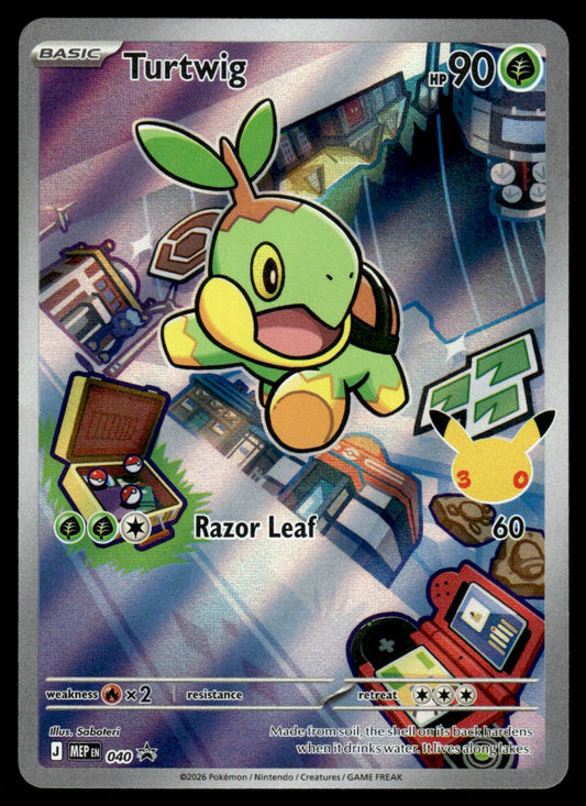 Turtwig 040/PRME - Mega Evolution Promo - Mega Evolution