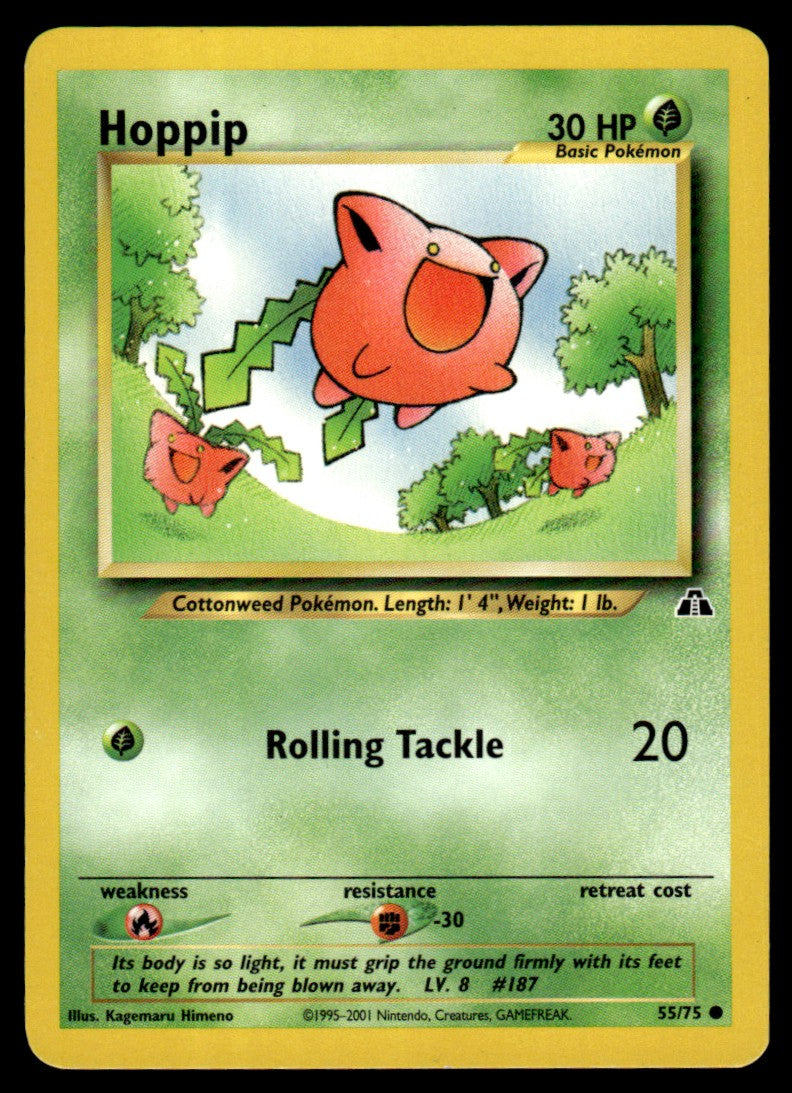 LP Hoppip 55 No Holo - Neo Discovery