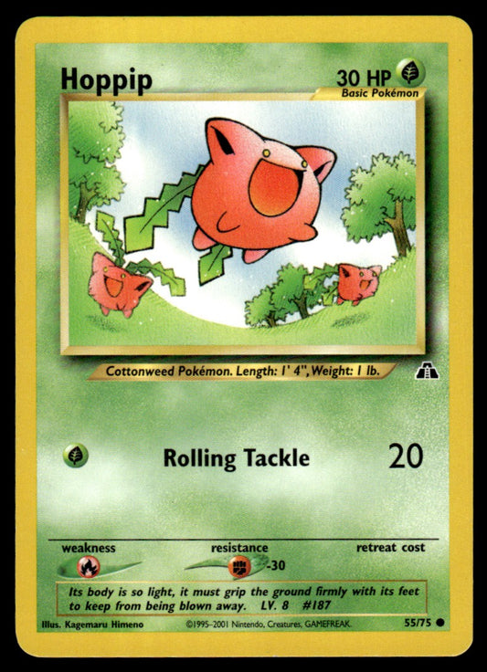 LP Hoppip 55 No Holo - Neo Discovery