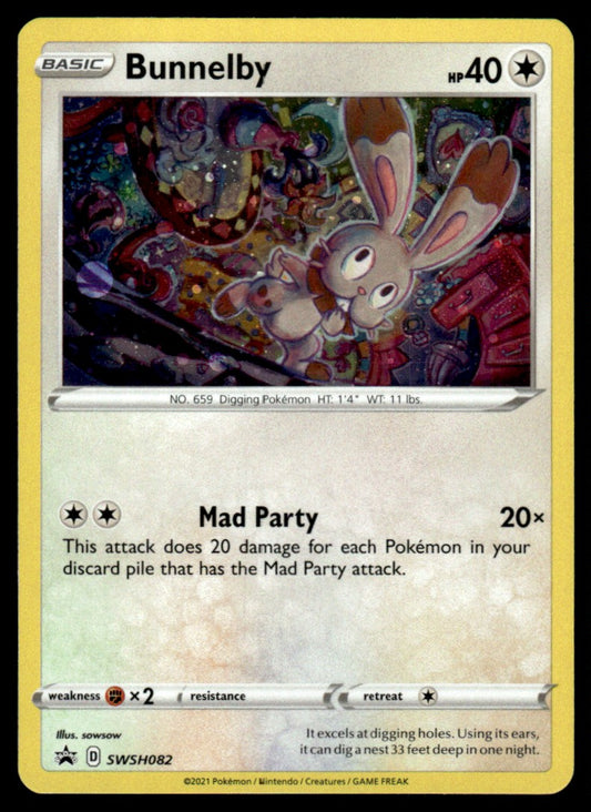 Bunnelby (Cosmo Holo) SWSH082/PRSS - Sword & Shield Promos - Sword & Shield