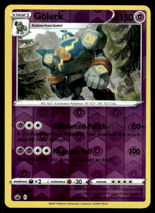 Golurk 066/198 Reverse - Chilling Reign - Sword & Shield