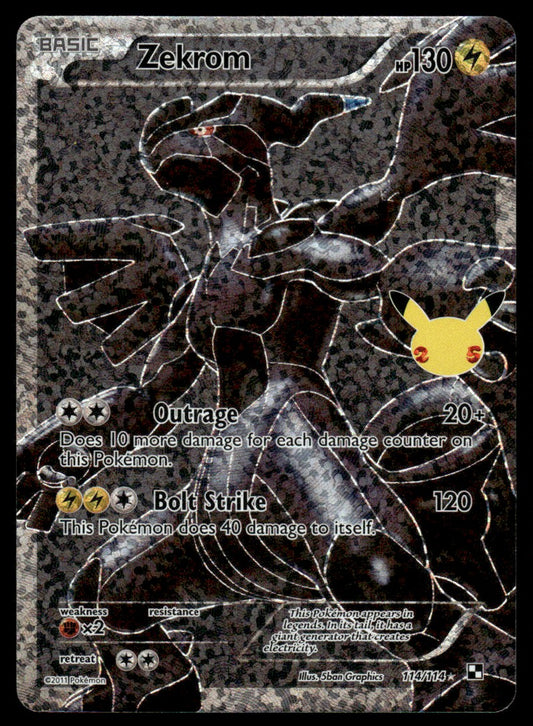 Zekrom 114/025 - Celebrations Classic Collection - Sword & Shield