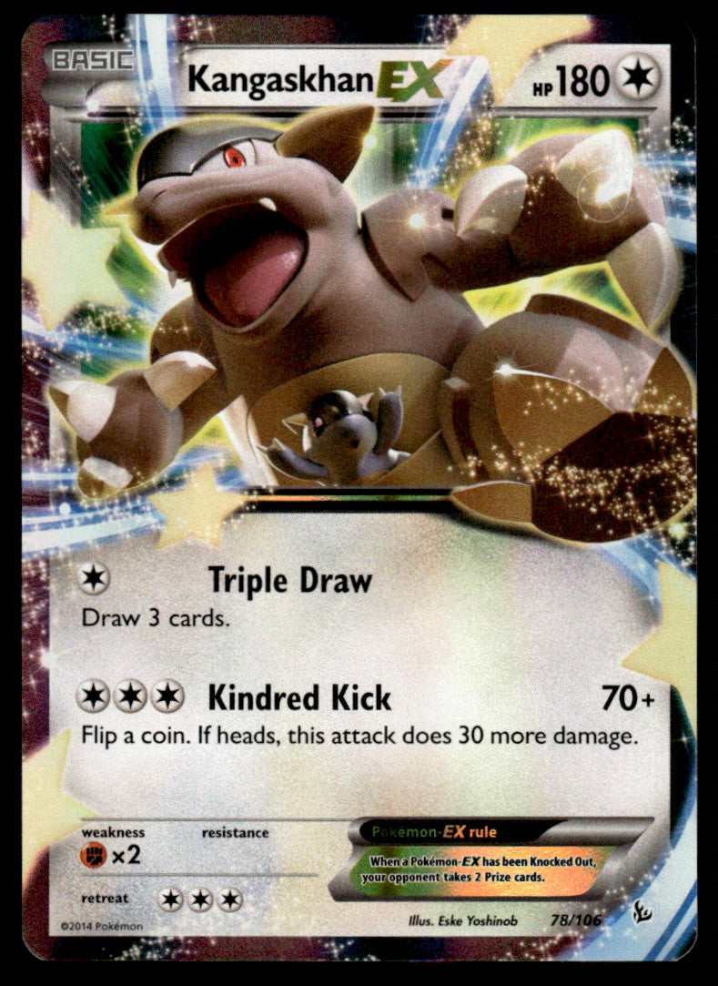 Kangaskhan-EX - NM - 78 - Flashfire