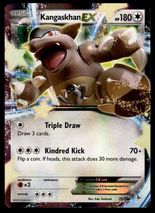 Kangaskhan-EX - NM - 78 - Flashfire
