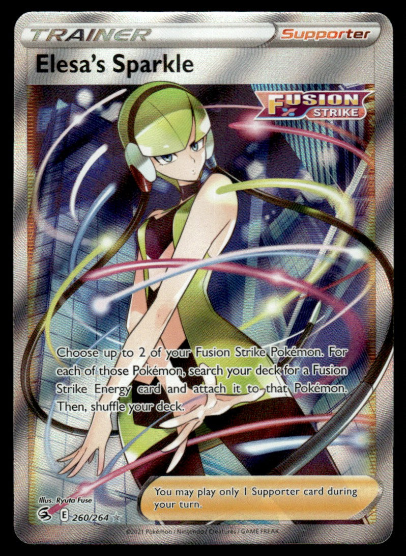 Elesa’s Sparkle 260/264 - Fusion Strike - Sword & Shield