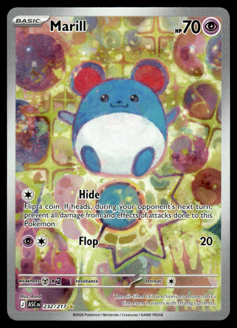 Marill 232/217 - Ascended Heroes - Mega Evolution